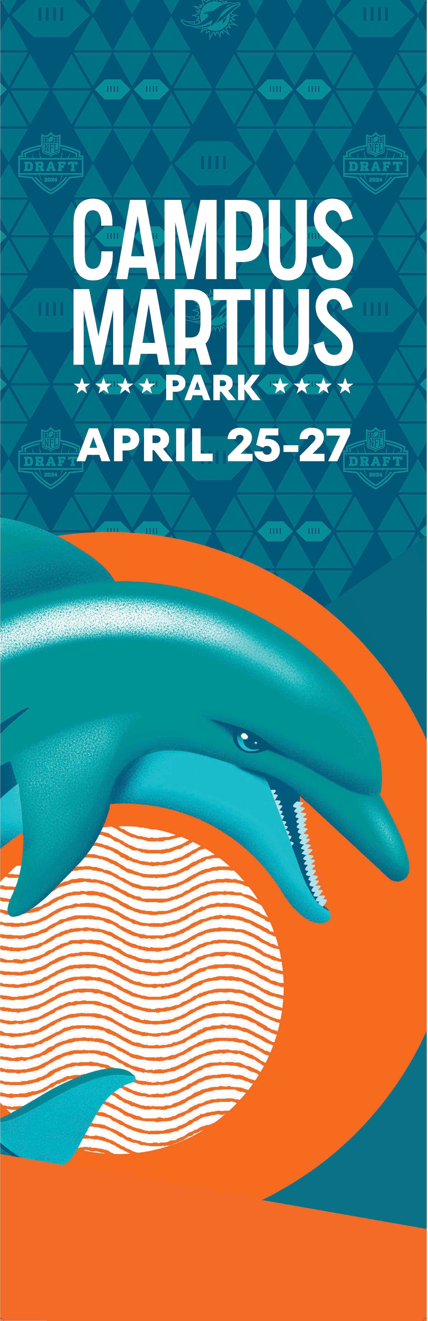 Miami Dolphins (Small Banner)