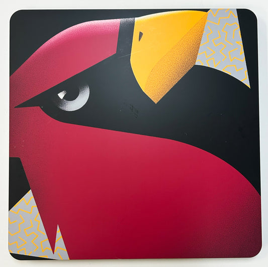 Wooden Draft Stage Placard - Arizona Cardinals